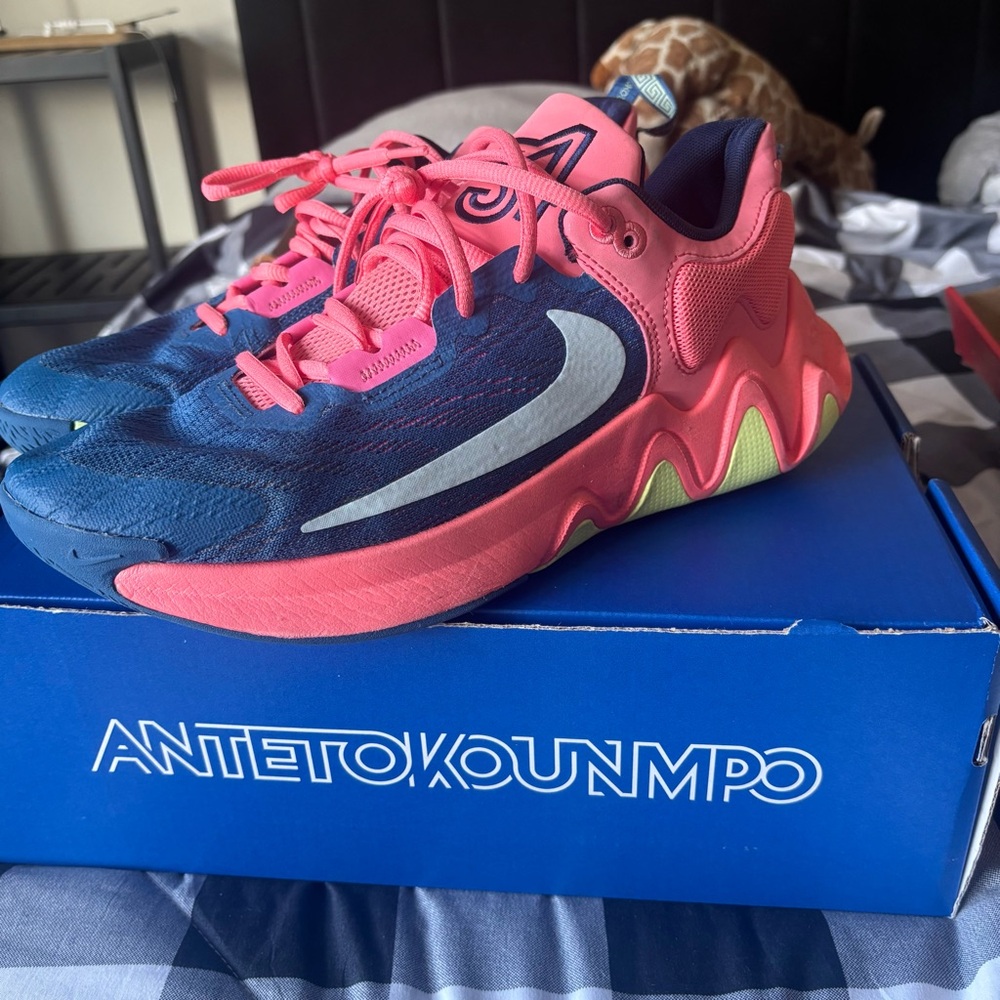 Nike Athletic Shoes - Blue and Pink